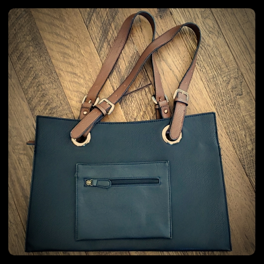 Black handbag